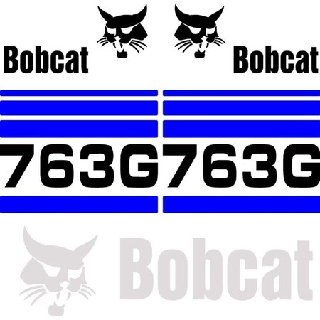 Aftermarket Decal Set BOBCAT763GNSDECALSET